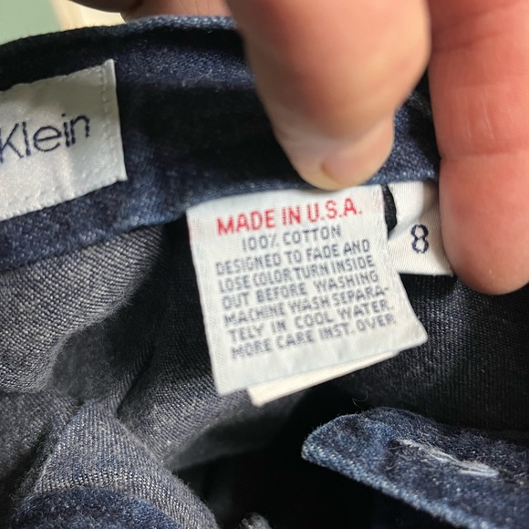 Vintage Calvin Klein Jean Skirt - Picture 10 of 10